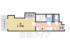 ＰｅａｃｅＨｏｕｓｅ 103 ｜ 京都府京都市伏見区淀池上町（賃貸アパート1K・1階・25.26㎡） その2