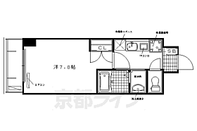 京都府京都市中京区壬生淵田町（賃貸マンション1K・2階・24.00㎡） その2