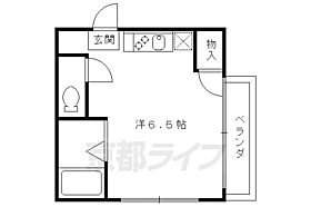 京都府京都市下京区上二之宮町（賃貸マンション1K・1階・17.03㎡） その2