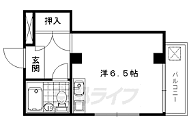 京都府京都市右京区嵯峨天龍寺瀬戸川町（賃貸マンション1K・2階・19.63㎡） その2