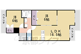 嵐山ファミリオ 307 ｜ 京都府京都市西京区嵐山薬師下町（賃貸マンション2LDK・3階・63.27㎡） その2