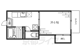 クラスター山田 103 ｜ 京都府京都市伏見区深草石橋町（賃貸アパート1K・1階・21.00㎡） その2