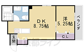 メゾンクニエダV 203 ｜ 京都府京都市南区吉祥院井ノ口町（賃貸マンション1LDK・2階・36.00㎡） その2