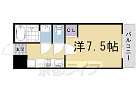 京都府京都市中京区壬生東淵田町（賃貸マンション1K・3階・22.36㎡） その2