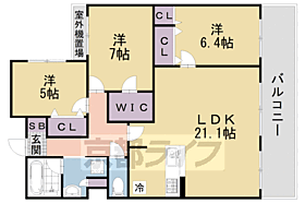 エスリード伏見丹波橋 402 ｜ 京都府京都市伏見区堀詰町（賃貸マンション3LDK・4階・87.60㎡） その2