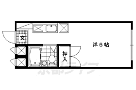 京都府京都市右京区西院清水町（賃貸マンション1K・3階・18.90㎡） その2