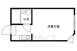マンション・シャトウ 1Kの間取図画像