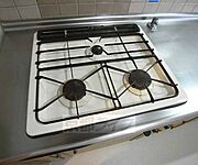 充実の3口コンロ