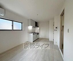 パークス長岡京 1階1LDKのリビング/ダイニング
