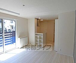 ベルテンポ東向日 3階ワンルームのリビング/ダイニング