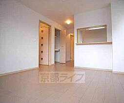 京阪本線 丹波橋駅 徒歩25分の賃貸アパート 1階2DKのリビング/ダイニング