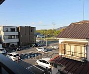 ベランダからの眺めです