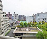 バルコニーからの室外風景。