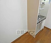 冷蔵庫置き場です