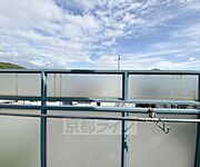 バルコニーからの景色です。