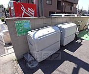 ゴミ捨て場です。