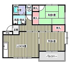 エトワール千田  ｜ 広島県福山市千田町3丁目（賃貸アパート2LDK・1階・54.65㎡） その2