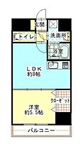 セリオンパレス  ｜ 広島県福山市南本庄1丁目（賃貸マンション1LDK・8階・34.40㎡） その2