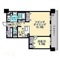 アルファゲートタワー福山駅前  ｜ 広島県福山市三之丸町（賃貸マンション1LDK・6階・62.26㎡） その10