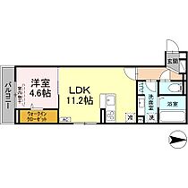 D-residence・K川北  ｜ 広島県福山市神辺町大字川北（賃貸アパート1LDK・3階・41.47㎡） その2