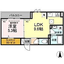 アリビオ  ｜ 広島県福山市南蔵王町1丁目（賃貸アパート1LDK・1階・36.28㎡） その2