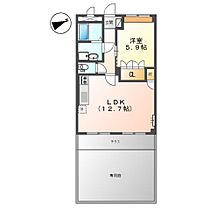 セピアローズ  ｜ 広島県福山市駅家町大字近田（賃貸アパート1LDK・1階・45.63㎡） その2