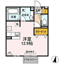 D-room平成大学  ｜ 広島県福山市御幸町大字上岩成（賃貸アパート1R・1階・35.10㎡） その2