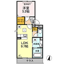 シャンスセーズ  ｜ 広島県福山市御門町2丁目（賃貸アパート1LDK・1階・40.06㎡） その2