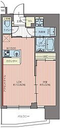 プレジオ池袋NORTH 1LDKの間取図画像