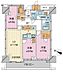 間取り：3LDK 専有面積76.34m2　図面と現況が異なる場合は現状を優先いたします
