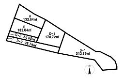 売土地 岡崎市藤川町字石丸D区画