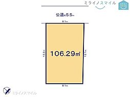 朝日小学校刈谷市野田町1期　全2区画　2号地