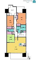 間取図画像 3LDK