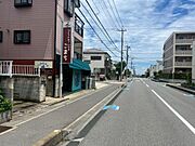前面道路を含む現地写真