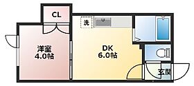 20CP実施中アークコート北34条II 203 ｜ 北海道札幌市北区北三十四条西3丁目3-6（賃貸アパート1DK・2階・22.77㎡） その2