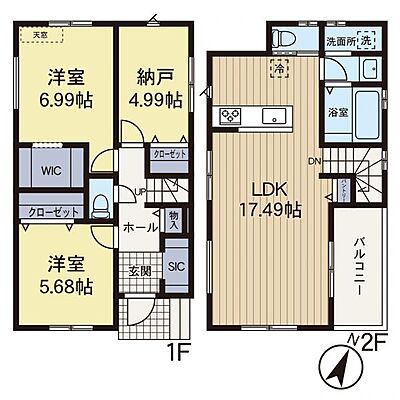 間取り 逗子　4号棟