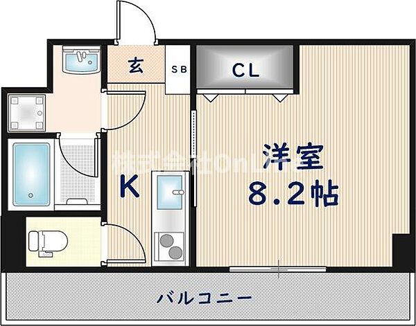 ルミエール八尾駅前 ｜大阪府八尾市光町1丁目(賃貸マンション1K・10階・27.75㎡)の写真 その2