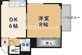 UTチェリーマンション  ｜ 大阪府八尾市高安町北6丁目（賃貸マンション1DK・3階・28.00㎡） その2