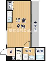 プレシャス 206 ｜ 大阪府八尾市楽音寺6丁目79（賃貸アパート1R・1階・24.00㎡） その2