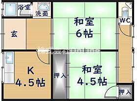 飯島文化  ｜ 大阪府八尾市南本町6丁目（賃貸アパート2K・2階・38.88㎡） その2