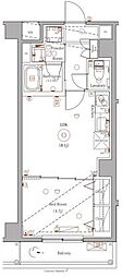 dips大山中丸町 1LDKの間取図画像
