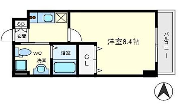 大阪府大阪市淀川区東三国６丁目(賃貸マンション1K・3階・26.00㎡)の写真 その2