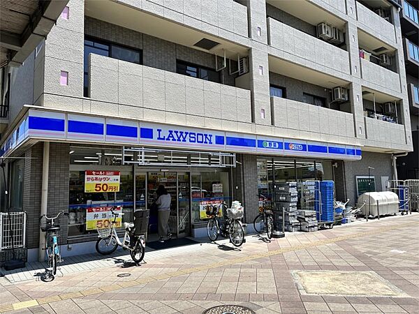 画像19:ローソン モノレール摂津駅前店（565m）