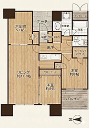 間取図画像 3LDK