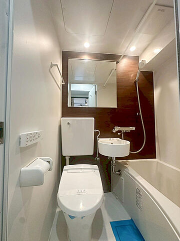 浴室 ライオンズマンション文京根津 リノベ済 5階/-