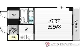 朝日プラザ新大阪アネックス  ｜ 大阪府大阪市淀川区宮原2丁目7-29（賃貸マンション1R・7階・14.85㎡） その2