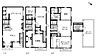 間取り：延床面積約225m2のゆとりある戸建住宅は、広さを活かした暮らしを実現します。