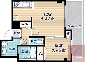 Lucir西三国 202 ｜ 大阪府大阪市淀川区西三国1丁目（賃貸マンション1K・2階・23.35㎡） その2