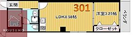 キャトルセゾン豊中本町 301 ｜ 大阪府豊中市本町3丁目（賃貸マンション1LDK・3階・36.29㎡） その2