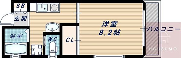 グランディール 103｜大阪府吹田市高浜町(賃貸アパート1K・1階・26.05㎡)の写真 その2